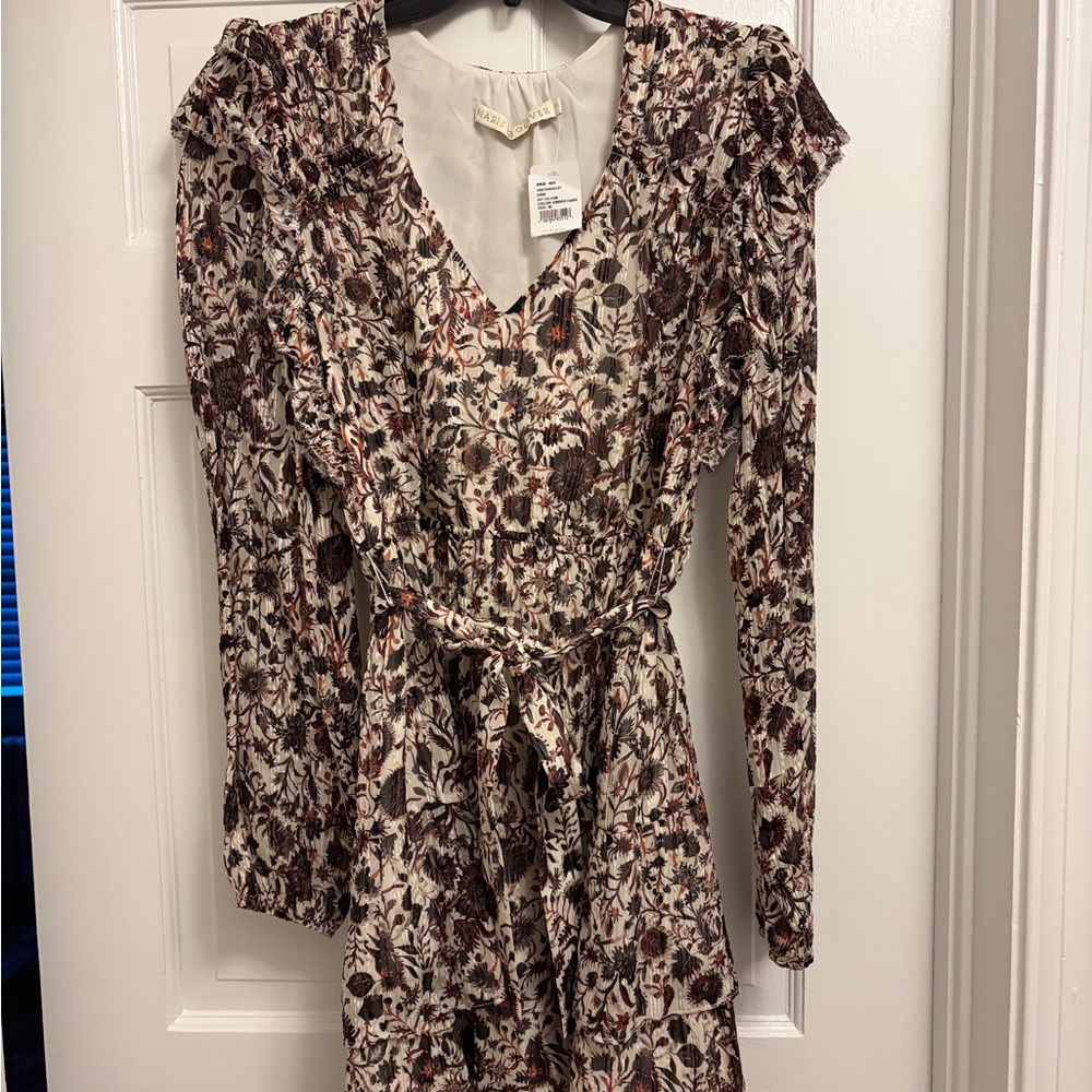 Marie Oliver Multicolor Long Sleeve Dress